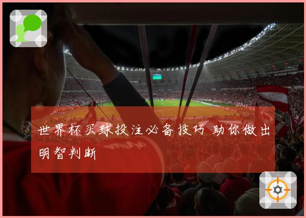 世界杯买球投注必备技巧 助你做出明智判断